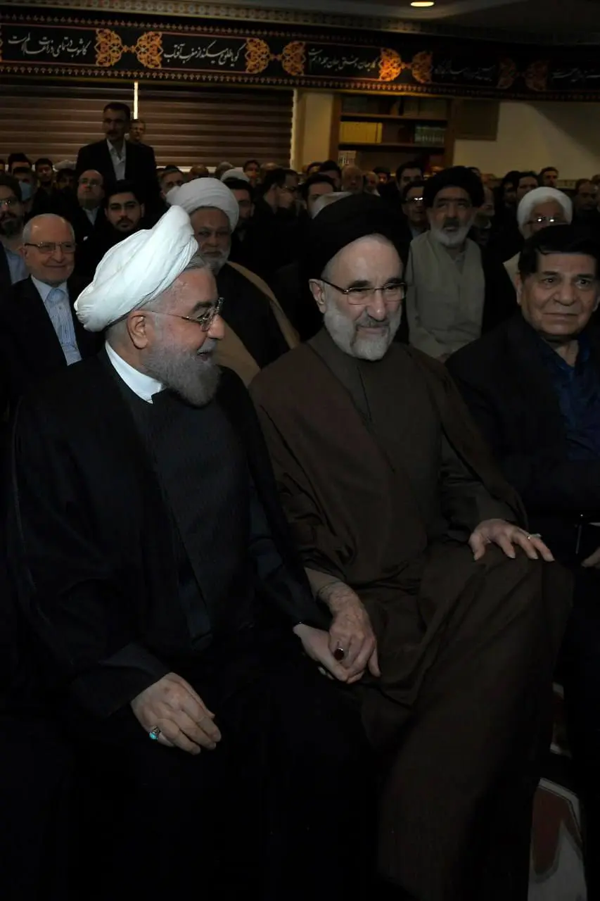روحانی و خاتمی