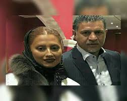 علی دایی و مونا فرخ آذری