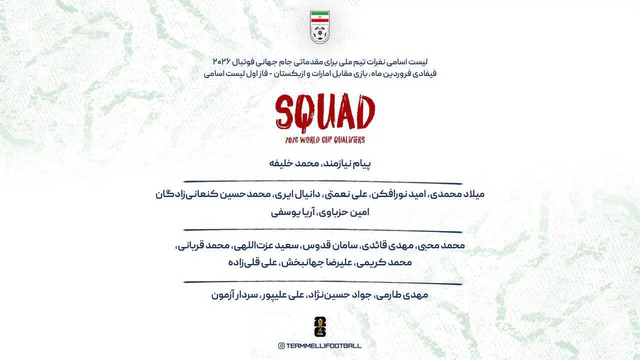 تیم ملی فوتبال ایران
