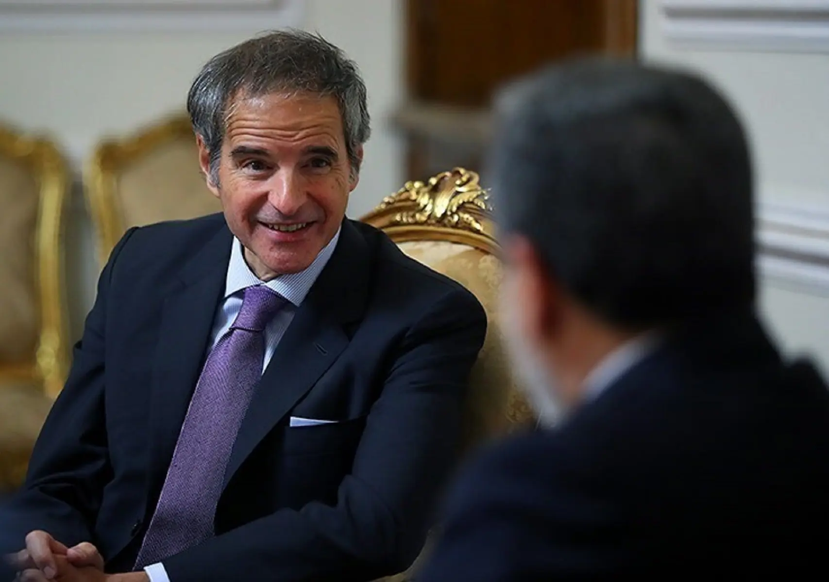 عراقچی و رافائل گروسی