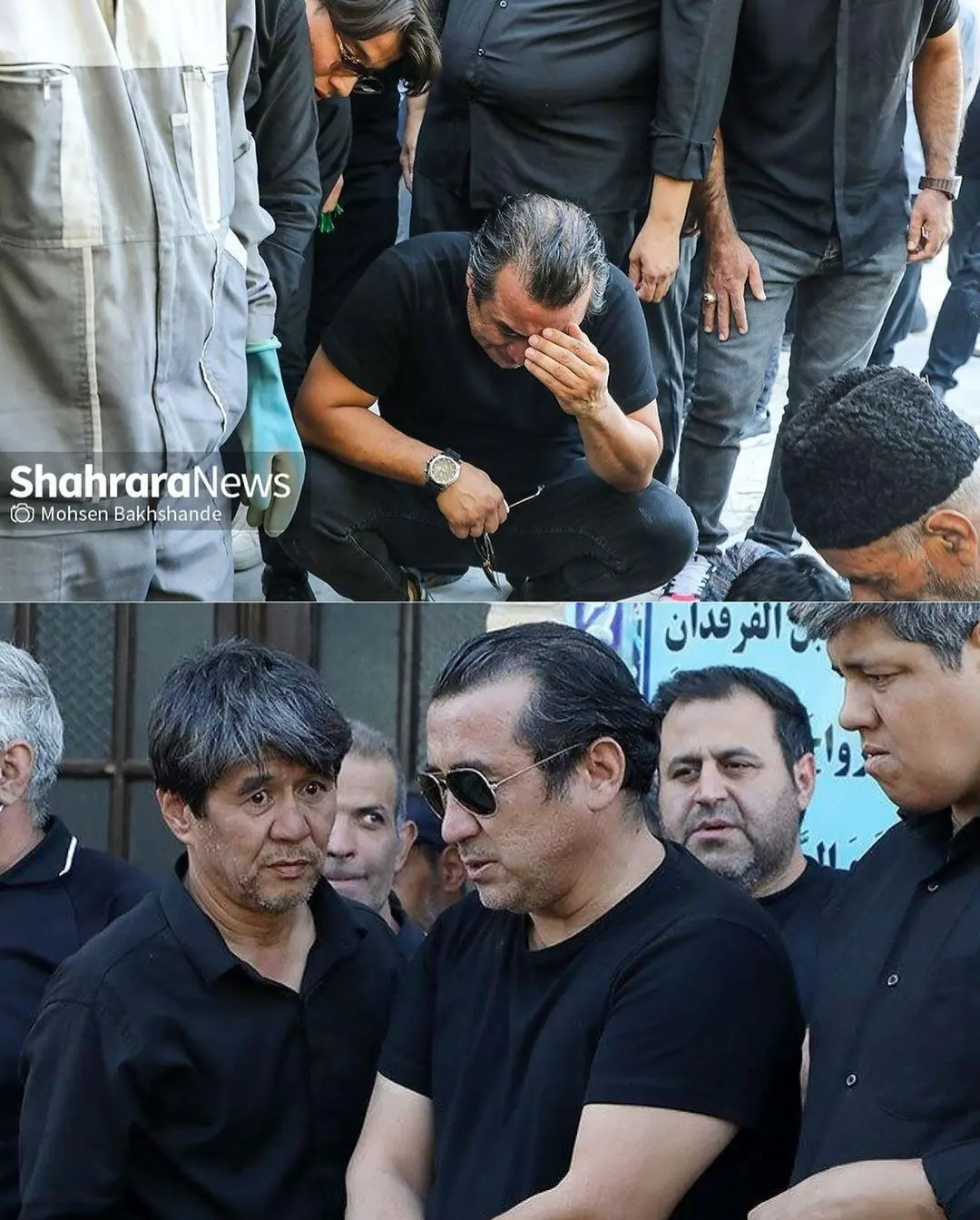 وداع خداداد عزیزی از پدرش