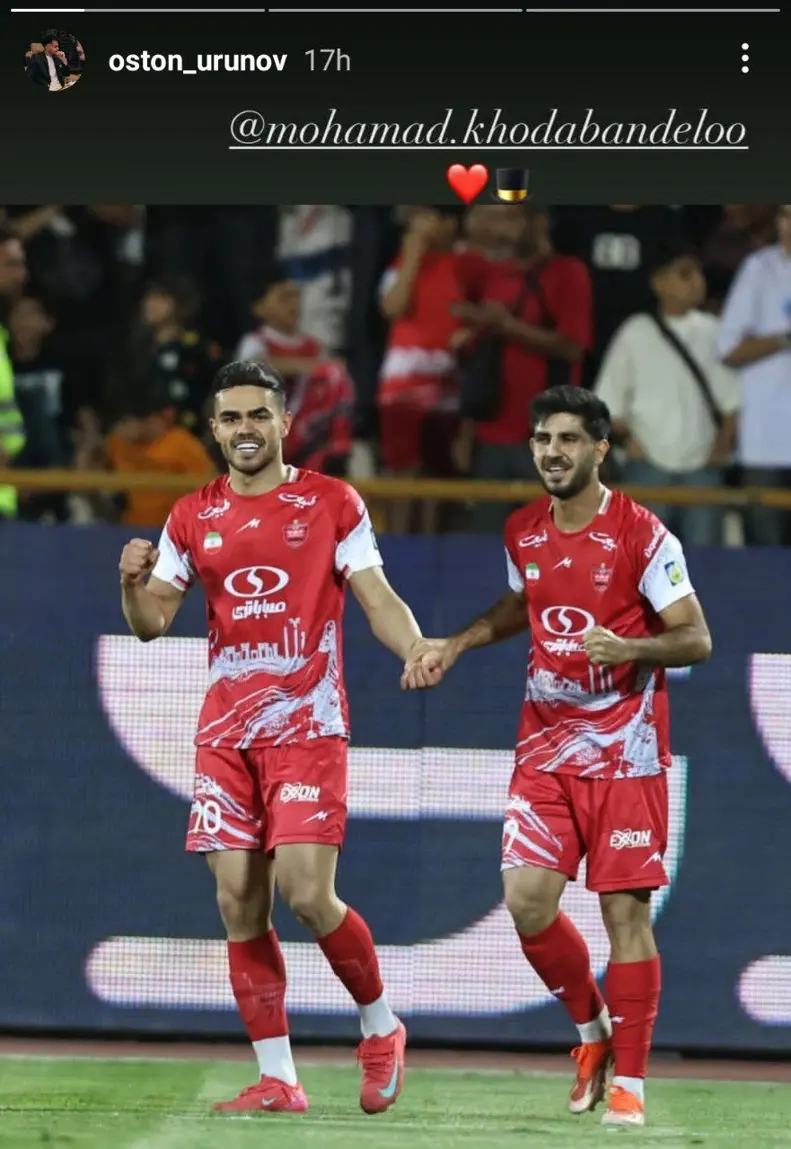 استوری اورونوف پرسپولیس