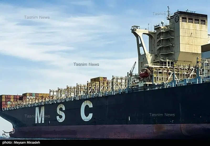 کشتی کانتینری