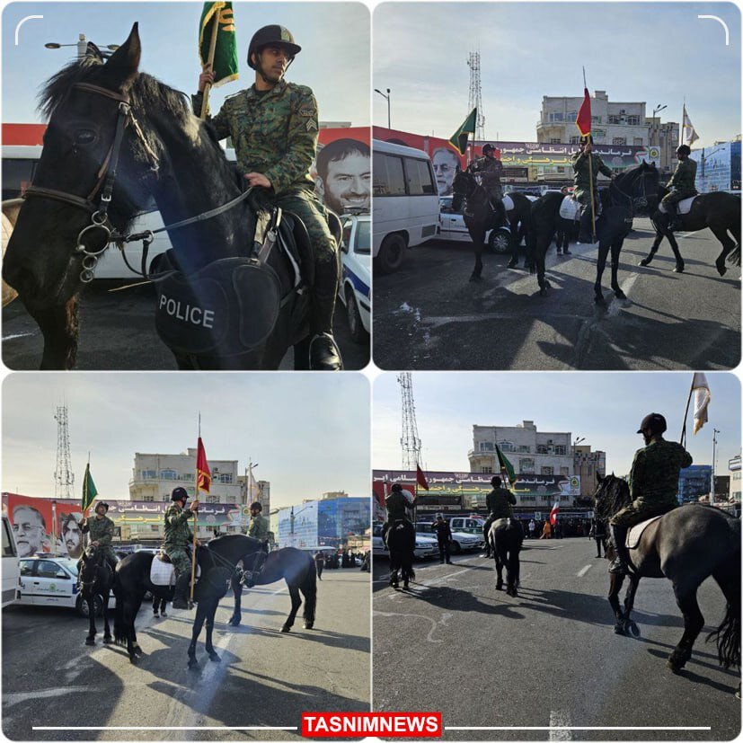 اسب سواران پلیس
