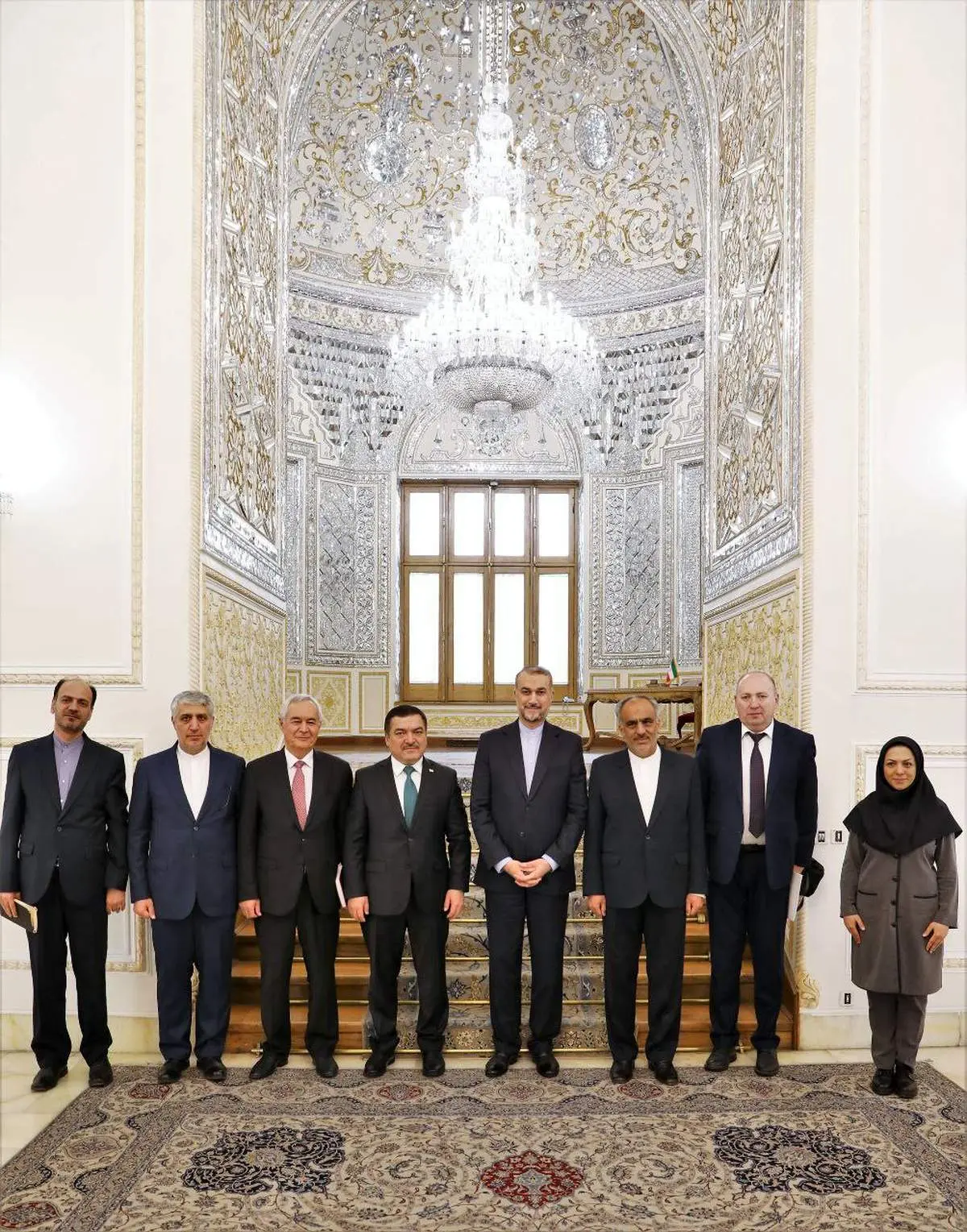 شعرخوانی معان وزیر امور خارجه تاجیکستان در حضور حسین امیرعبداللهیان 