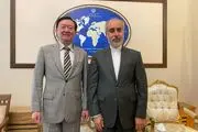 سفیر چین در ایران به دیدار ناصر کنعانی رفت 