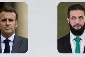دعوت ماکرون از جولانی برای سفر به فرانسه 