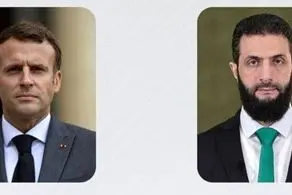دعوت ماکرون از جولانی برای سفر به فرانسه 