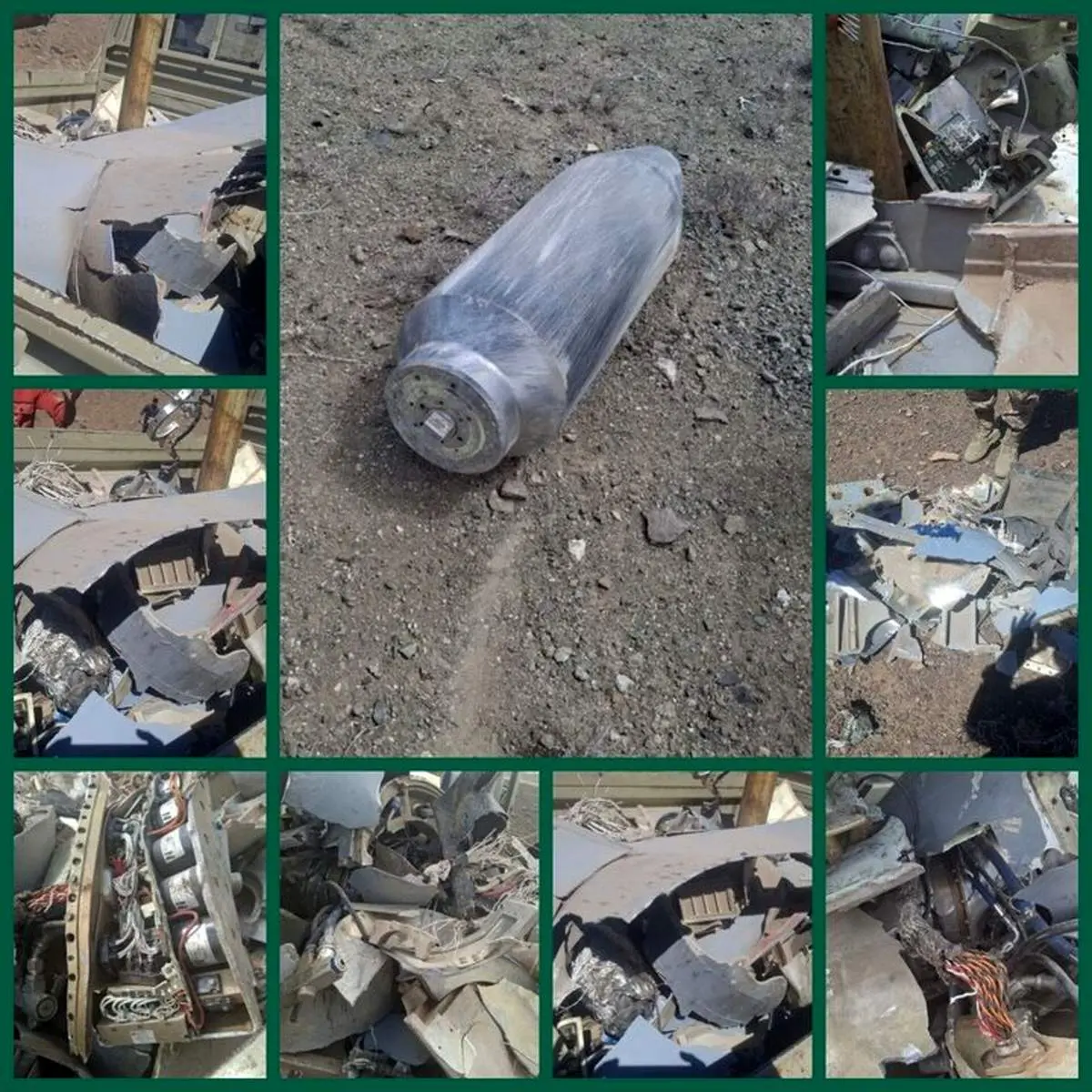 انهدام ۵ فروند موشک تاماهاوک و یک فروند کروز در آسمان استان قزوین + عکس 