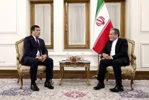دیدار معاون وزیر خارجه قزاقستان با وزیر امور خارجه