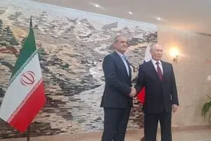 دیدار روسای جمهور ایران و روسیه در حاشیه اجلاس شانگهای