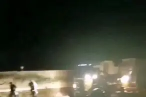 نجات معجزه آسای شش خانواده از سیل+ فیلم