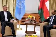 دیدار امیرعبداللهیان و همتای عمانی در نیویورک 