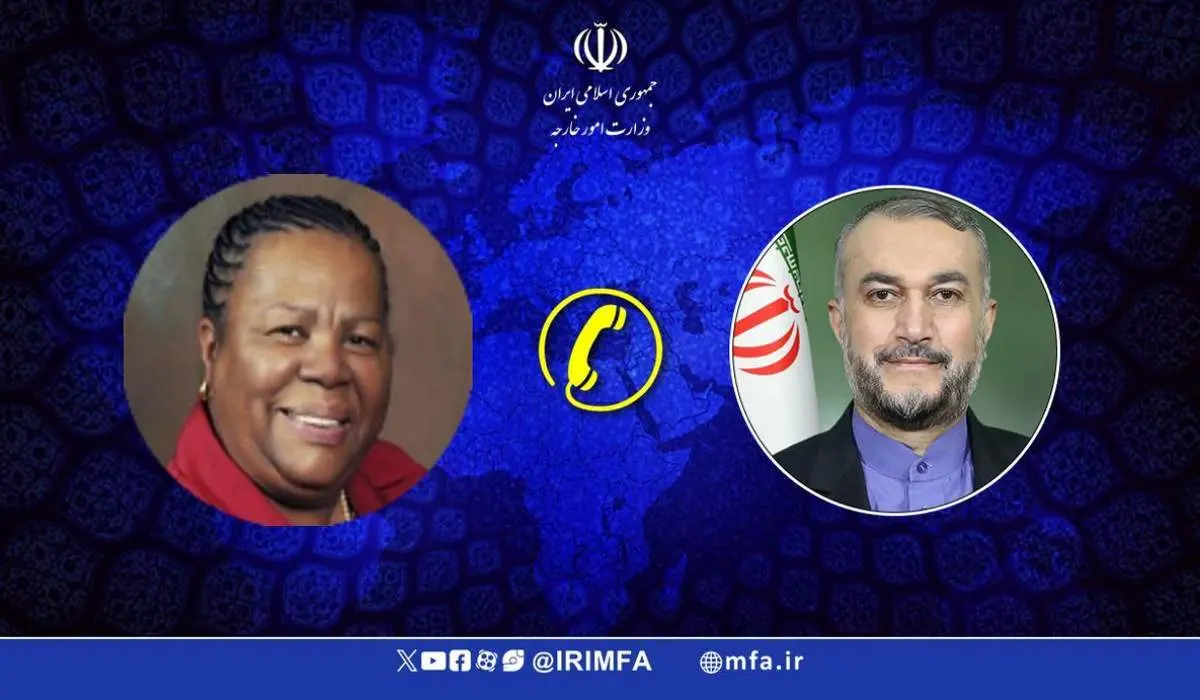 امیرعبداللهیان از نیویورک با وزیر خارجه آفریقای جنوبی تلفنی گفتگو کرد