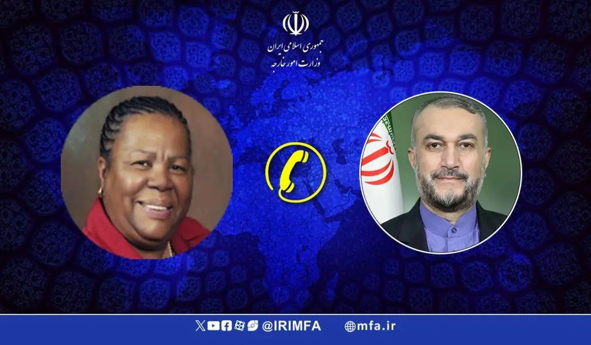 امیرعبداللهیان از نیویورک با وزیر خارجه آفریقای جنوبی تلفنی گفتگو کرد