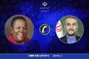 امیرعبداللهیان از نیویورک با وزیر خارجه آفریقای جنوبی تلفنی گفتگو کرد