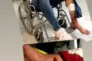 حمله شدید سارقان مسلح به سینا زامهران+ عکس