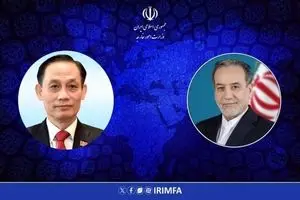 گفتگوی تلفنی وزرای خارجه جمهوری اسلامی ایران و ویتنام