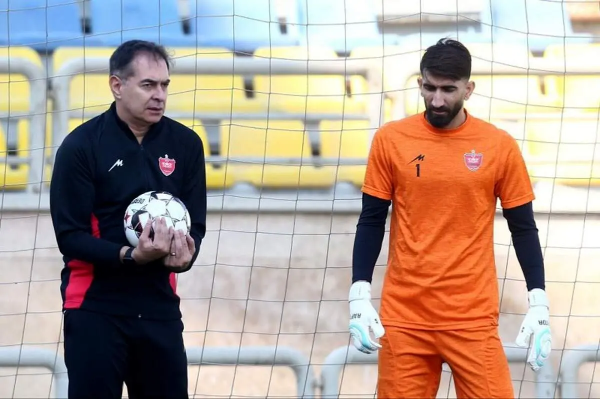 دو رو بازی بیرانوند برای پرسپولیس تمامی ندارد!/ عکس