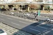 اقدام دیوانه‌وار پرتاب بلوک سیمانی از روی پل هوایی روی ماشین‌ها/زن راننده در درم جان باخت!+فیلم