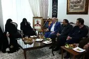 دیدار فرماندهان سپاه با خانواده سپهبد شهید «غلامعلی رشید»