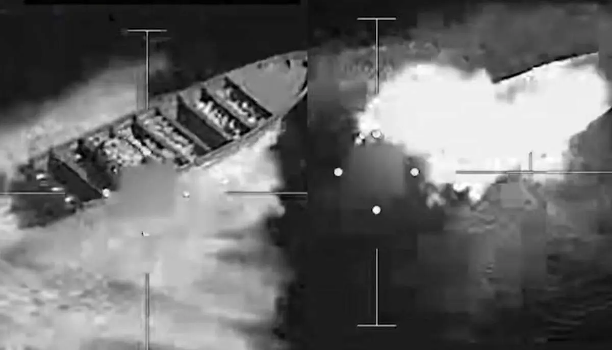 حمله جدید آمریکا به یک قایق در اقیانوس آرام 