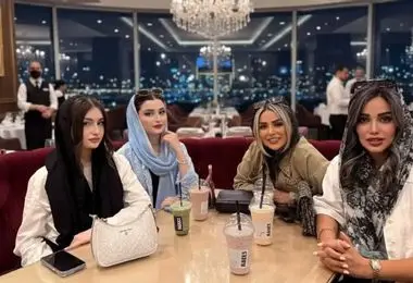 تفریح سارا و نیکا پایتخت با ستاره معصومی همسر سابق مهدی قائدی!/ تصاویر