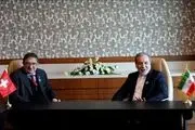 یک مقام سوئیسی با وزیر خارجه دیدار کرد 