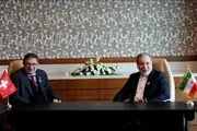 یک مقام سوئیسی با وزیر خارجه دیدار کرد 