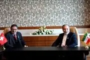 یک مقام سوئیسی با وزیر خارجه دیدار کرد 