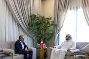 پیام کتبی عراقچی به نخست‌وزیر قطر