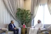 پیام کتبی عراقچی به نخست‌وزیر قطر