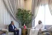پیام کتبی عراقچی به نخست‌وزیر قطر