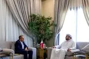 پیام کتبی عراقچی به نخست‌وزیر قطر