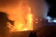  ۴۲ کشته و مجروح طی آتش سوزی در یک پیست اسکی ترکیه + عکس