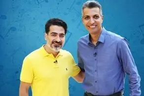 جنجالی ترین عکسی که از مصاحبه عادل و همایون شجریان بیرون آمد!/ عکس