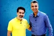 جنجالی ترین عکسی که از مصاحبه عادل و همایون شجریان بیرون آمد!/ عکس