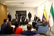 دیدار رئیس مجلس و وزیر خارجه ونزوئلا