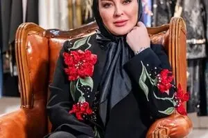 چهره شوکه کننده الهام حمیدی بعد از تزریق با اَبروی کج!/ عکس