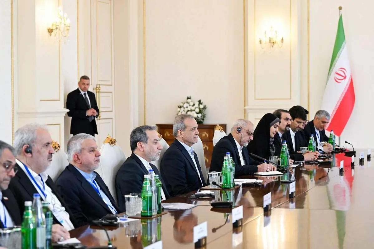 پزشکیان: ایران بر حق حاکمیت آذربایجان بر قرهباغ تأکید دارد| ابلاغ سلامهای گرم مقام معظم رهبری به مقامات آذربایجان