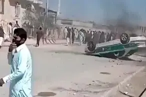 فیلم لحظه تبادل آتش سنگین در کلانتری زاهدان + بببینید 
