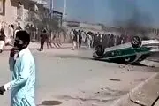 فیلم لحظه تبادل آتش سنگین در کلانتری زاهدان + بببینید 