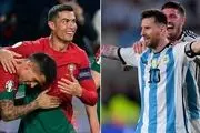 جنجال مدل معروف با رونالدو و مسی!