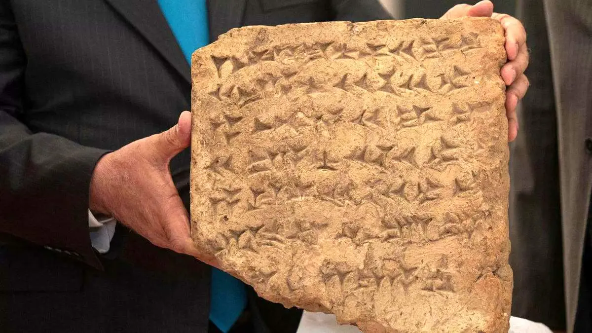 نامه‌‌ دانش‌ آموزی به مادرش حدود ۴ هزار سال پیش + عکس