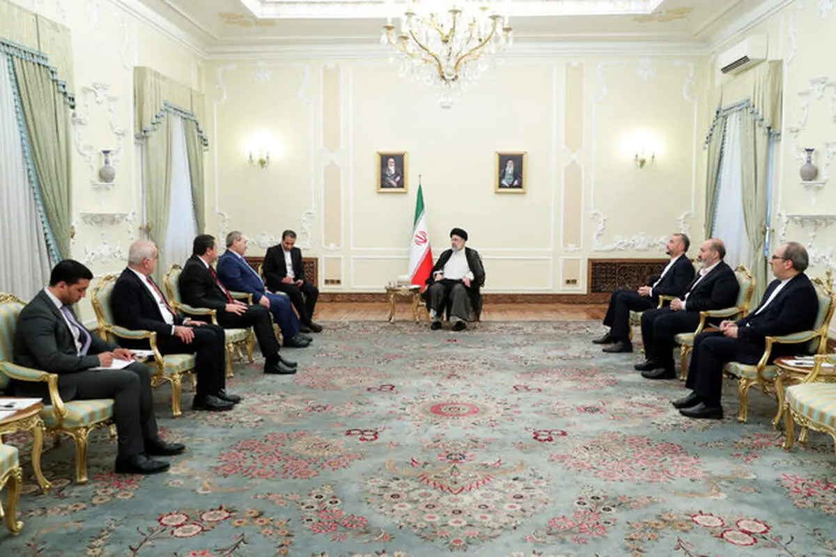 گزارش مبسوط وزیر خارجه سوریه به رئیسی/ رئیس جمهور چه پاسخی داد 