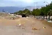 سیل‌بند جیرفت شکسته شد |2 نفر کشته و یک مفقود شد + فیلم