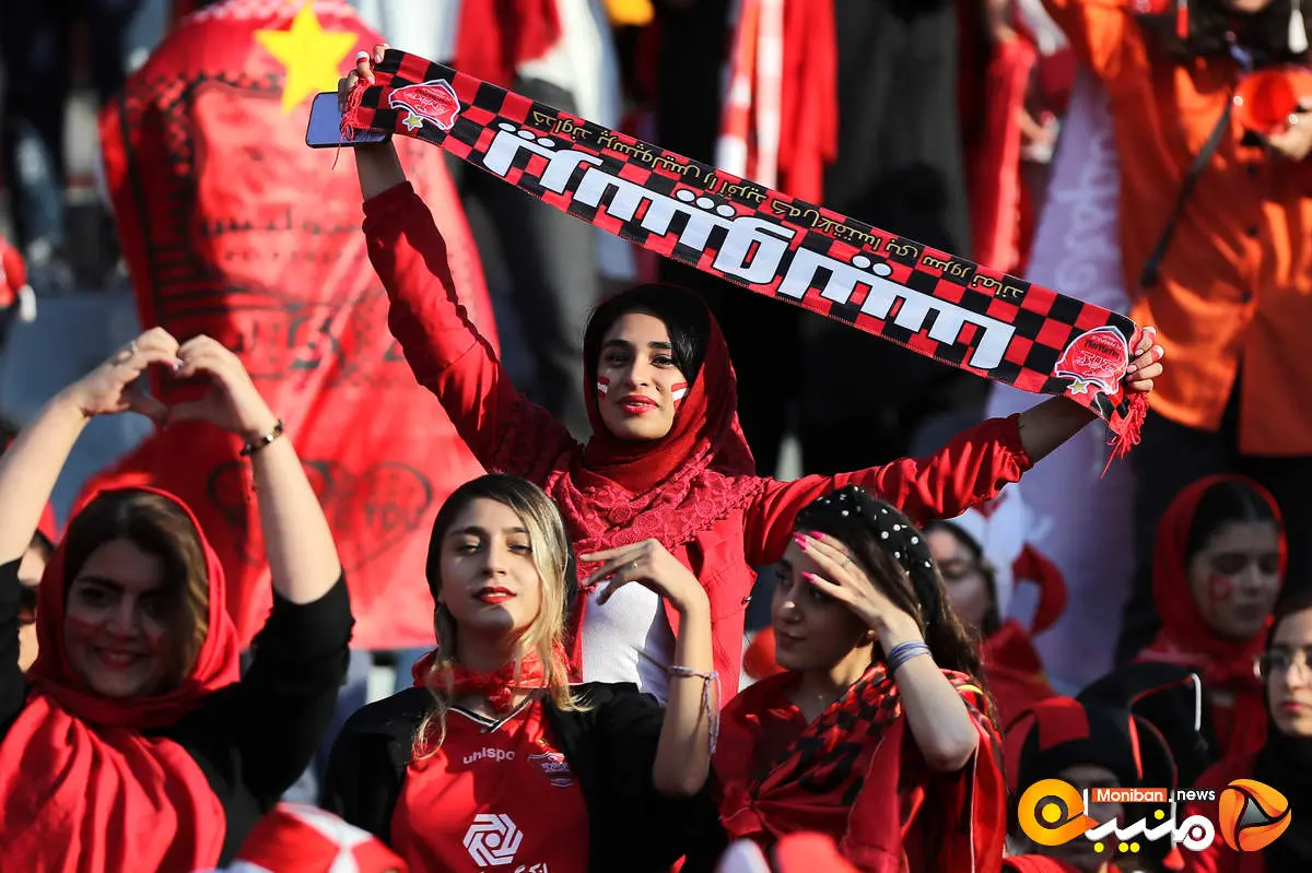 درس بزرگ بانوان پرسپولیسی به همه هواداران فوتبال+عکس