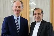 مشاور امیرعبداللهیان خواستار تسریع در انتقال کمک‌های بشردوستانه به سوریه شد