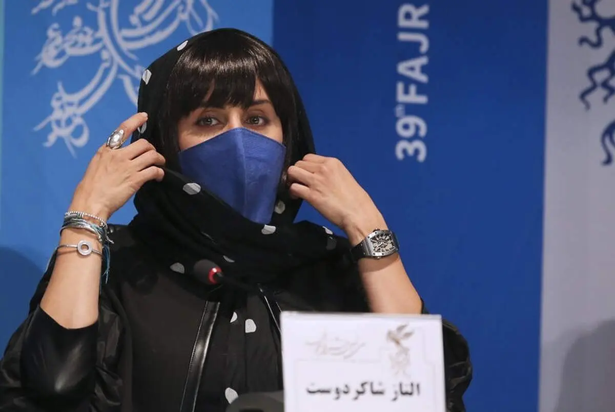 دل نوشته الناز شاکردوست برای هوتن شکیبا