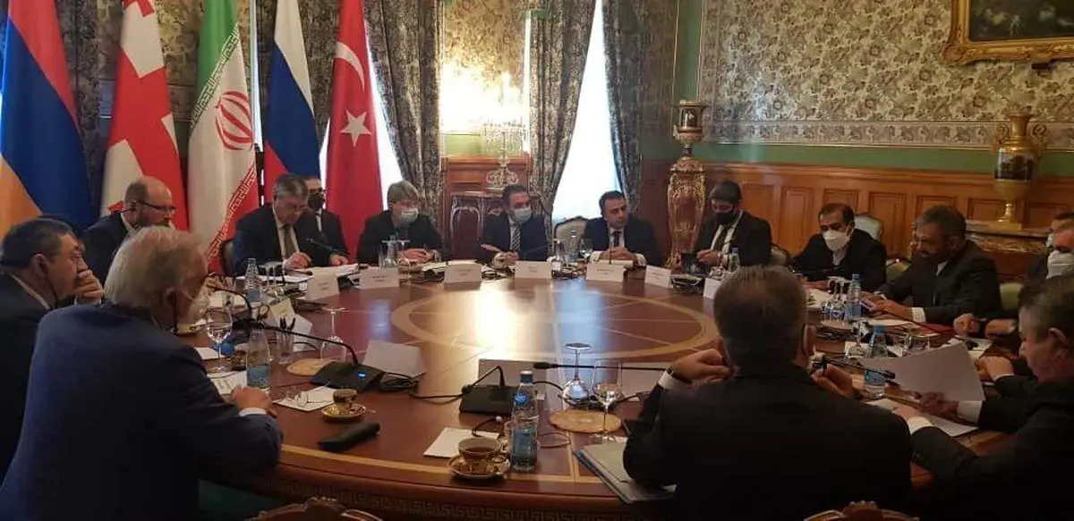 نشست گروه ۳+۳ قفقاز با حضور ایران در مسکو برگزار شد